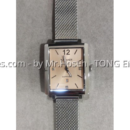 Balmer 26mm Square Crystal Ladies Watch 8165M SS-2 Balmer 26mm Square Crystal Ladies Watch 8165M SS-2